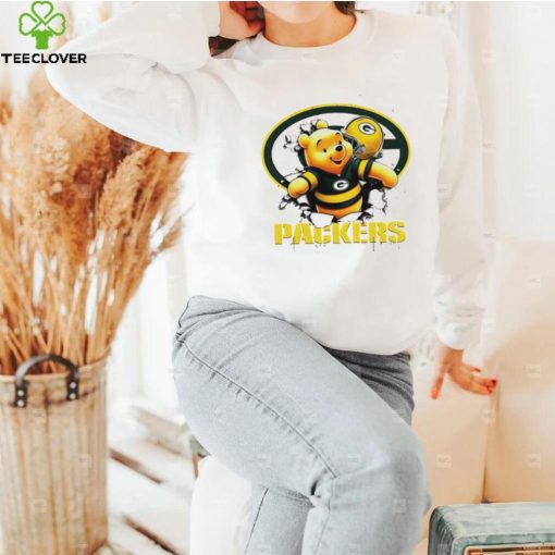 Winnie The Pooh FLN Football Green Bay Packers hoodie, sweater, longsleeve, shirt v-neck, t-shirt