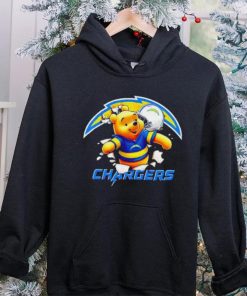 Winnie The Pooh FLN Football Los Angeles Chargers hoodie, sweater, longsleeve, shirt v-neck, t-shirt