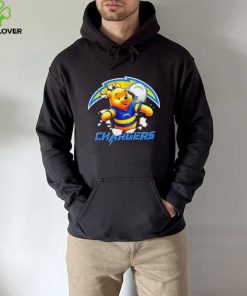 Winnie The Pooh FLN Football Los Angeles Chargers hoodie, sweater, longsleeve, shirt v-neck, t-shirt