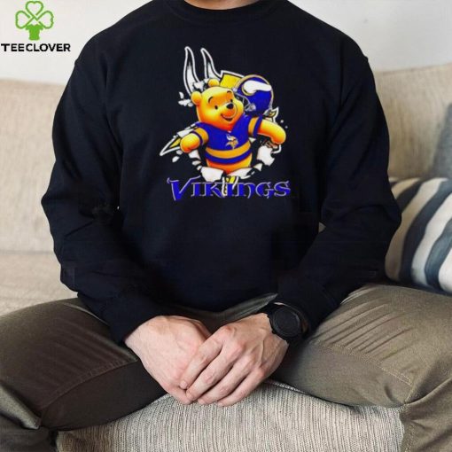 Winnie The Pooh FLN Football Minnesota Vikings hoodie, sweater, longsleeve, shirt v-neck, t-shirt