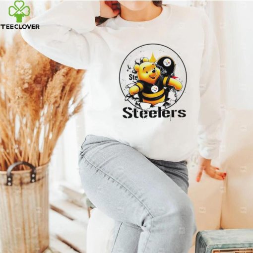 Winnie The Pooh FLN Football Pittsburgh Steelers hoodie, sweater, longsleeve, shirt v-neck, t-shirt