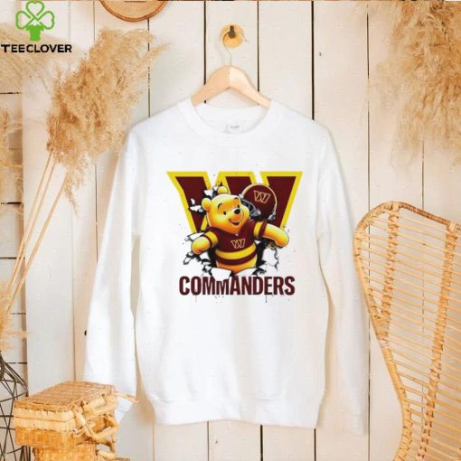 Winnie The Pooh FLN Football Washington Commanders hoodie, sweater, longsleeve, shirt v-neck, t-shirt