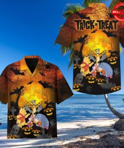 Winnie The Pooh Halloween Trick Or Treat Hawaiian Shirt