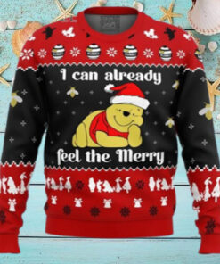 Winnie The Pooh I Can Already Feel The Merry Christmas Sweater
