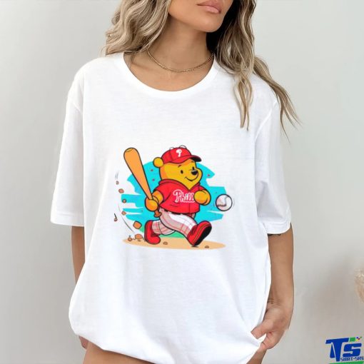 Winnie The Pooh Philadelphia Phillies baseball hoodie, sweater, longsleeve, shirt v-neck, t-shirt