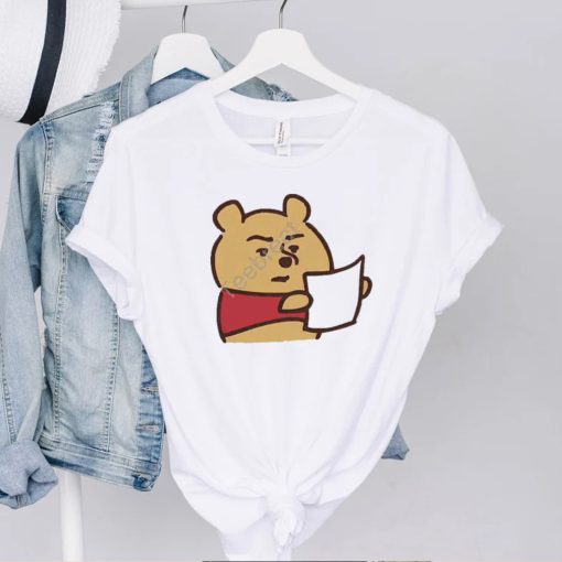 Winnie The Pooh Reading Shirt