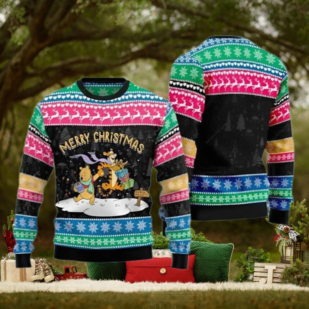 Winnie The Pooh Ugly Christmas Sweater Winnie The Pooh Ugly Christmas Sweater
