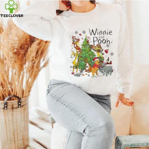 Winnie the pooh Christmas disney disney pooh and friends Christmas hoodie, sweater, longsleeve, shirt v-neck, t-shirt