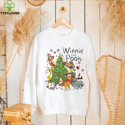 Winnie the pooh Christmas disney disney pooh and friends Christmas hoodie, sweater, longsleeve, shirt v-neck, t-shirt