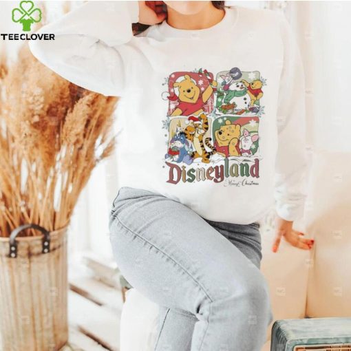 Winnie the pooh Christmas pooh and friends Christmas disneyland Christmas hoodie, sweater, longsleeve, shirt v-neck, t-shirt