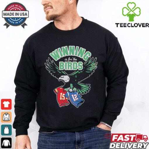 Winning is for the birds Philadelphia Eagles NFL football shirt