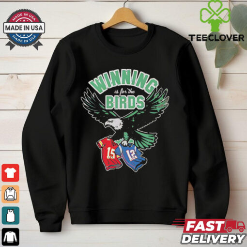 Winning is for the birds Philadelphia Eagles NFL football shirt