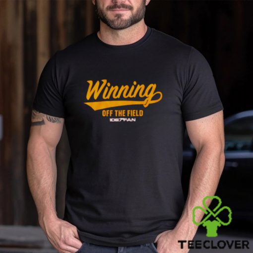 Winning off the field 106.7 fan hoodie, sweater, longsleeve, shirt v-neck, t-shirt