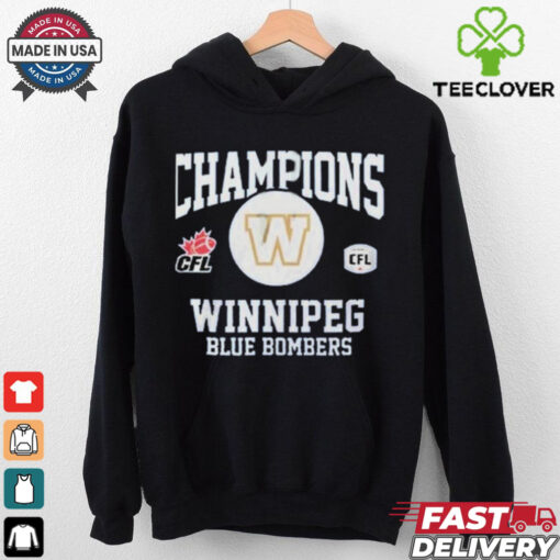 Winnipeg Blue Bombers CFL 111th Grey Cup Champions 2024 Shirt