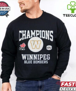 Winnipeg Blue Bombers CFL 111th Grey Cup Champions 2024 Shirt