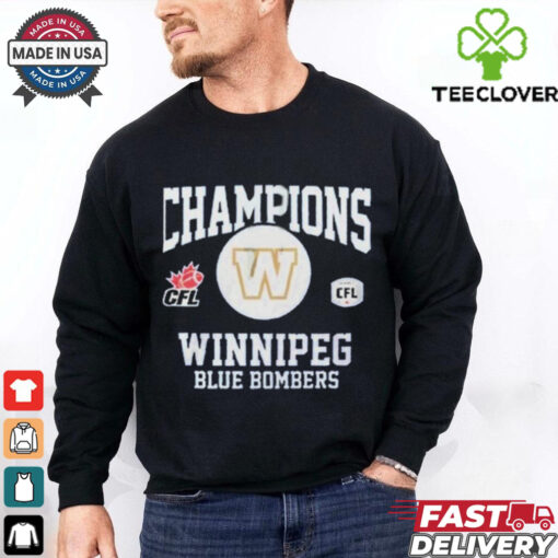Winnipeg Blue Bombers CFL 111th Grey Cup Champions 2024 Shirt
