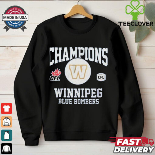Winnipeg Blue Bombers CFL 111th Grey Cup Champions 2024 Shirt