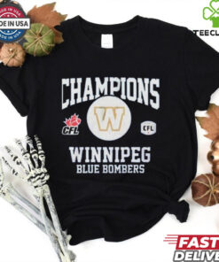 Winnipeg Blue Bombers CFL 111th Grey Cup Champions 2024 Shirt