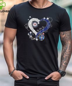 Winnipeg Jets Heart Diamond Go Jets Go Shirt