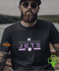 Winnipeg Jets Levelwear Youth Hockey Fights Cancer Podium Shirt