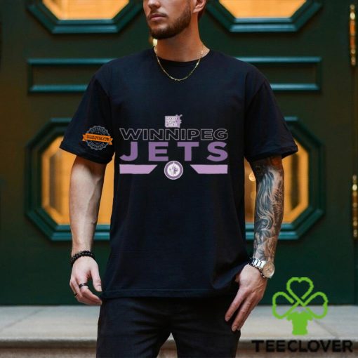 Winnipeg Jets Levelwear Youth Hockey Fights Cancer Podium Shirt