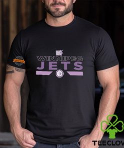 Winnipeg Jets Levelwear Youth Hockey Fights Cancer Podium Shirt