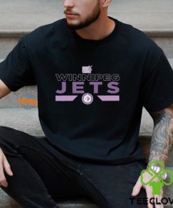 Winnipeg Jets Levelwear Youth Hockey Fights Cancer Podium Shirt