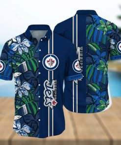 Winnipeg Jets NHL Flower Hawaiian Shirt Unique Gift For Fans