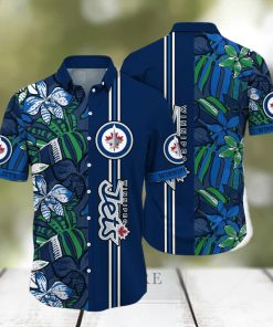 Winnipeg Jets NHL Flower Hawaiian Shirt Unique Gift For Fans