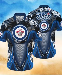 Winnipeg Jets NHL Hawaiian Shirt Vacation Time Aloha Shirt