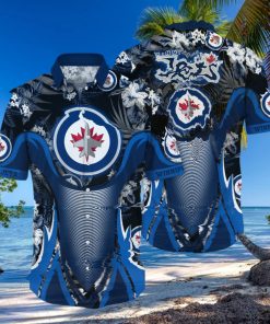 Winnipeg Jets NHL Hawaiian Shirt Vacation Time Aloha Shirt
