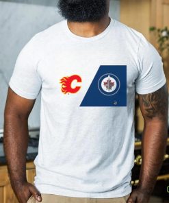 Winnipeg Jets VS Calgary Flames NHL oct 12 2023 shirt