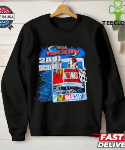 Winston Cup Series 2001 NASCAR Racing Schedule shirt 2 Winston Cup Series 2001 NASCAR Racing Schedule shirt