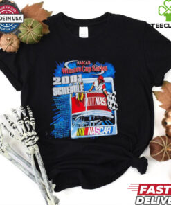 Winston Cup Series 2001 NASCAR Racing Schedule shirt 3 Winston Cup Series 2001 NASCAR Racing Schedule shirt