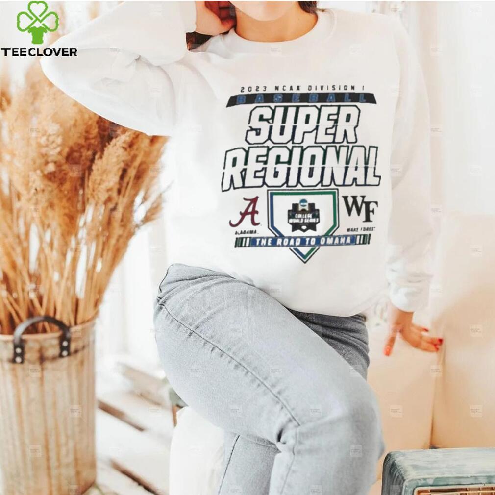 Winston Salem 2023 Alabama Vs Wake Forest Ncaa Di Baseball Super Regional shirt Winston Salem 2023 Alabama Vs Wake Forest Ncaa Di Baseball Super Regional shirt