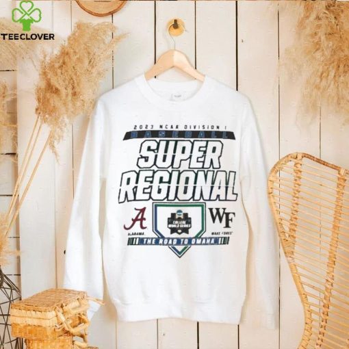 Winston Salem 2023 Alabama Vs Wake Forest Ncaa Di Baseball Super Regional shirt