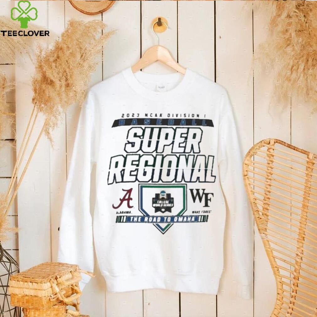 Winston Salem 2023 Alabama Vs Wake Forest Ncaa Di Baseball Super Regional shirt Winston Salem 2023 Alabama Vs Wake Forest Ncaa Di Baseball Super Regional shirt