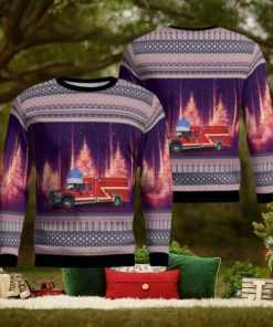 Winston Salem, North Carolina, Forsyth County Fire Division Aop Christmas Ugly Sweater 3D