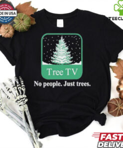 Winter Tree Tv No People Just Trees Shirt