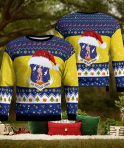 Wisconsin Air National Guard Christmas AOP Ugly Sweater Holiday Sweater For Men And Women