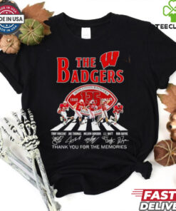 Wisconsin Badgers 135th Anniversary 1889 2024 thank you for the memories shirt 3 Wisconsin Badgers 135th Anniversary 1889 2024 thank you for the memories shirt