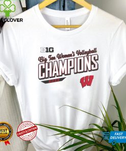 Wisconsin Badgers 2022 Big 10 Women’s Volleyball Regular Season Champions T Shirt