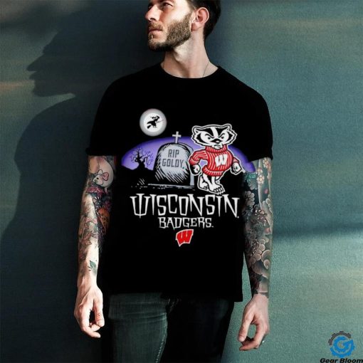 Wisconsin Badgers 2023 Halloween Bucky Graveyard shirt