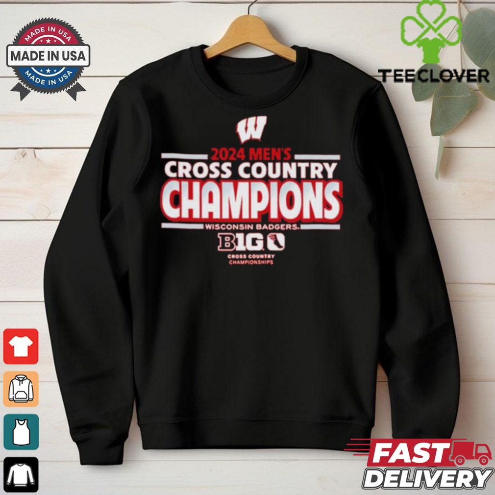 Wisconsin Badgers 2024 Big Ten Men’s Cross Country Champions Shirt Wisconsin Badgers 2024 Big Ten Men’s Cross Country Champions Shirt