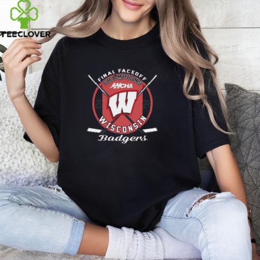 Wisconsin Badgers 2024 WCHA Women’s Hockey Conference Tournament Champions T Shirt