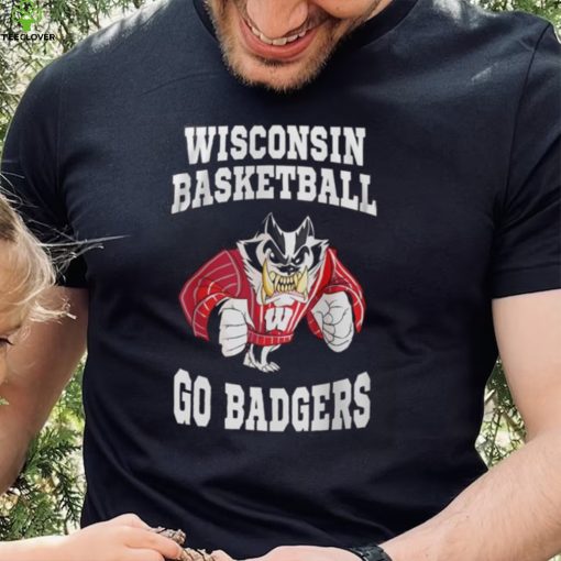 Wisconsin Badgers Basketball Go Badgers Mascot Sweathoodie, sweater, longsleeve, shirt v-neck, t-shirt