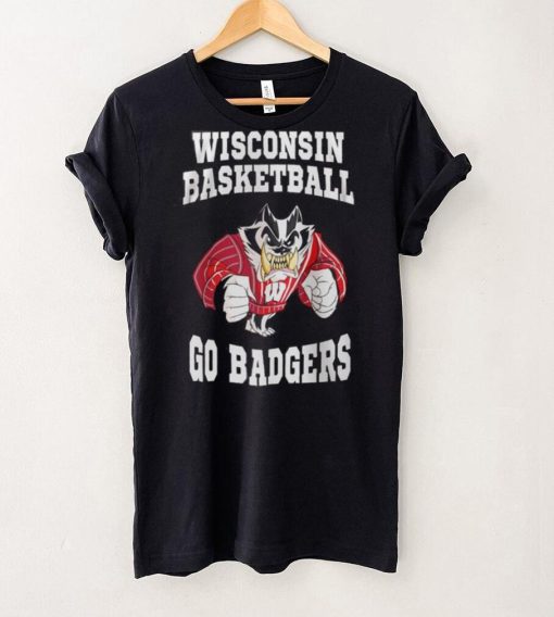 Wisconsin Badgers Basketball Go Badgers Mascot Sweathoodie, sweater, longsleeve, shirt v-neck, t-shirt