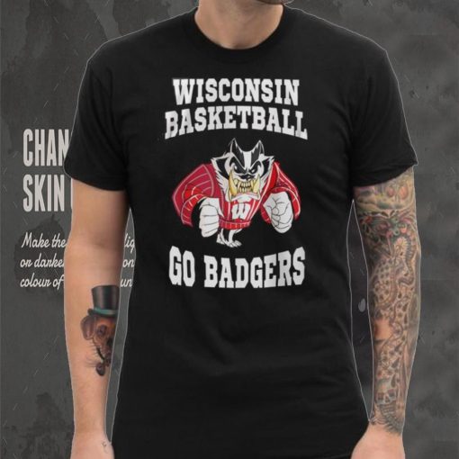 Wisconsin Badgers Basketball Go Badgers Mascot Sweathoodie, sweater, longsleeve, shirt v-neck, t-shirt