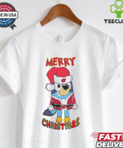 Wisconsin Badgers Bluey Merry Christmas 2024 Shirt