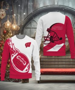 Wisconsin Badgers Go to Champion 2023 Ugly Christmas Sweater Men And Women Gift For Fans Holidays